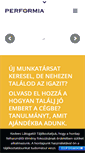 Mobile Screenshot of performia.hu